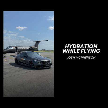 Hydration while flying - How to stay hydrated when you travel