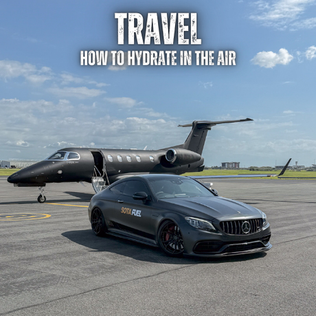 Hydration while flying - How to stay hydrated when you travel